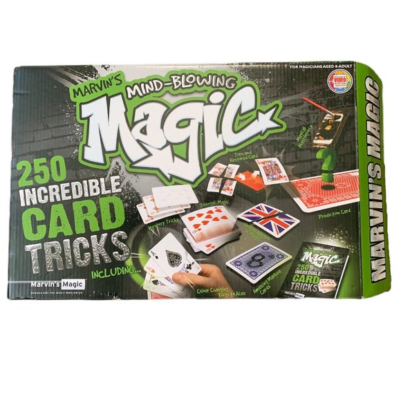 Marvin's 250 Magic Trick Card Set - Picture 1 of 4